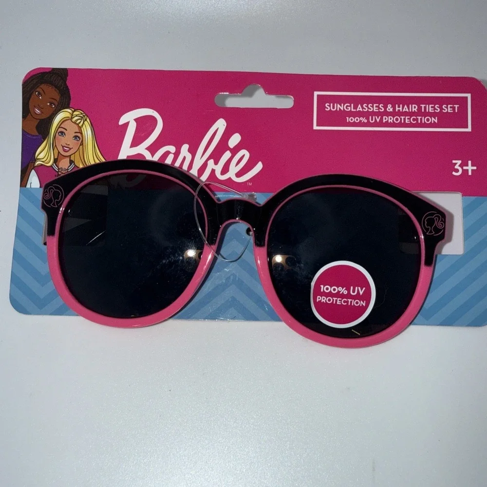 2 NWT Pairs -Nintendo SuperMario Brothers & Pink Barbie Kid Sunglasses-Authentic